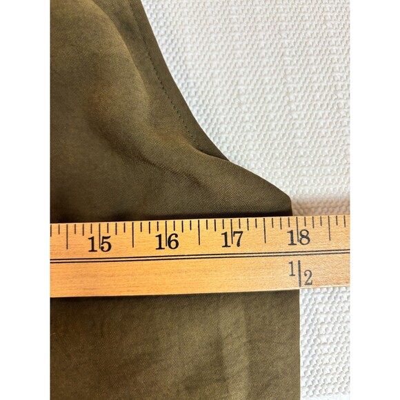 HH Haute Hippie Safari Trench Romper Women's XS Collared Oversized, Sleeveless - Picture 7 of 10